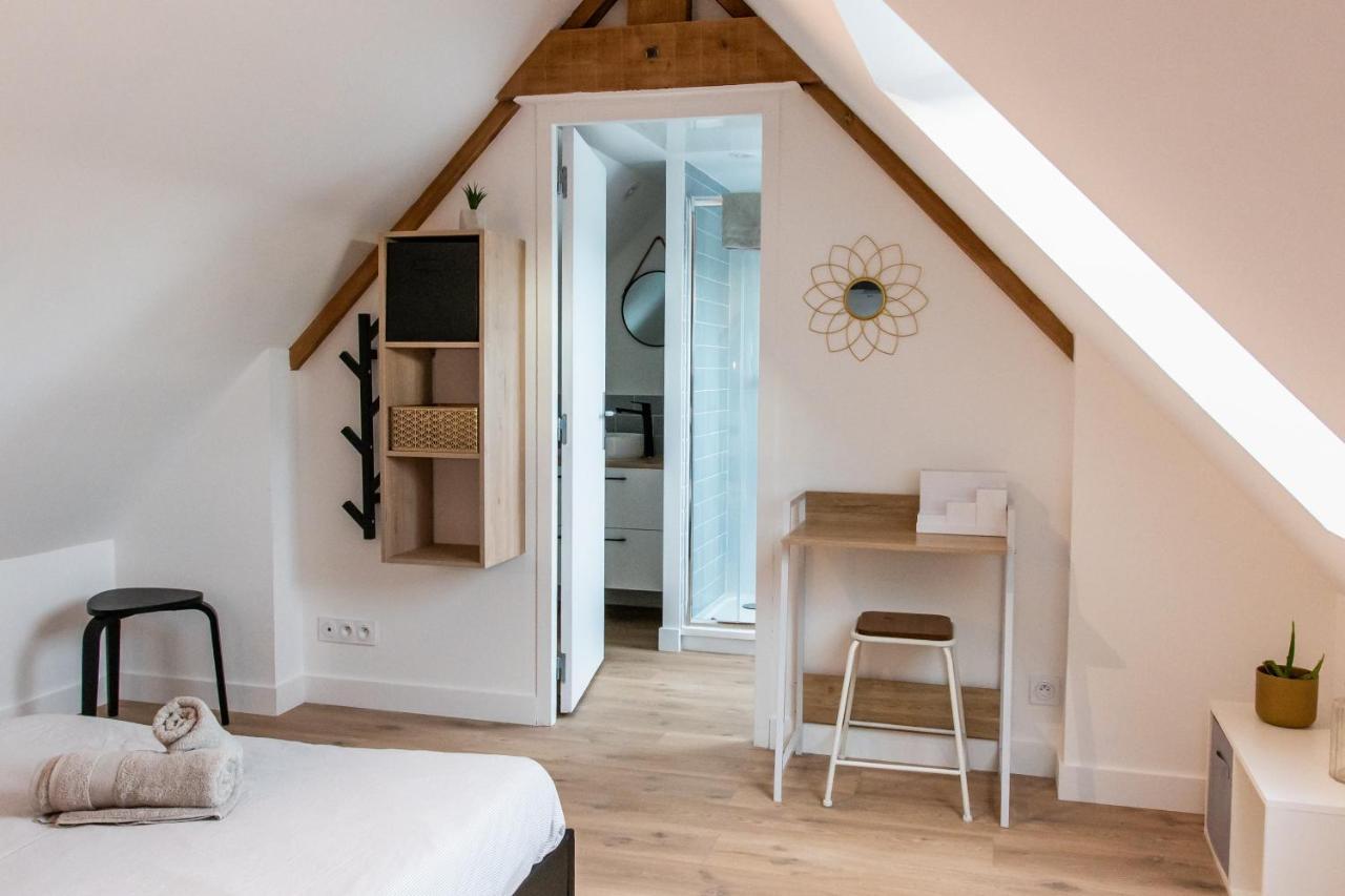 Confortable T1Bis Renove, Au Coeur D'Un Bourg Calme La Chapelle-Neuve  Exteriör bild