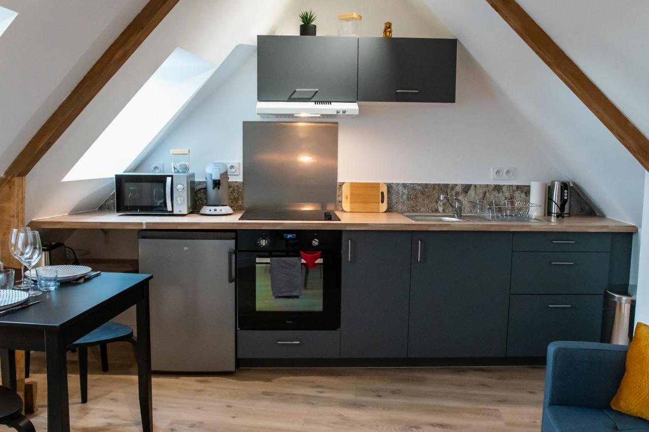 Confortable T1Bis Renove, Au Coeur D'Un Bourg Calme La Chapelle-Neuve  Exteriör bild